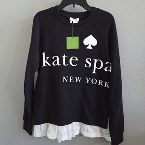 NWT Kate Spade Logo Pullover